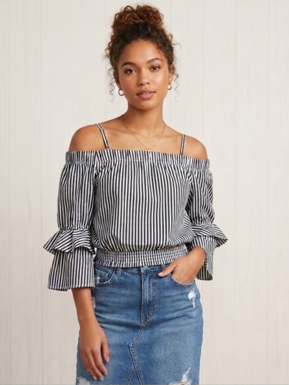 BCX Large Off The Shoulder Top